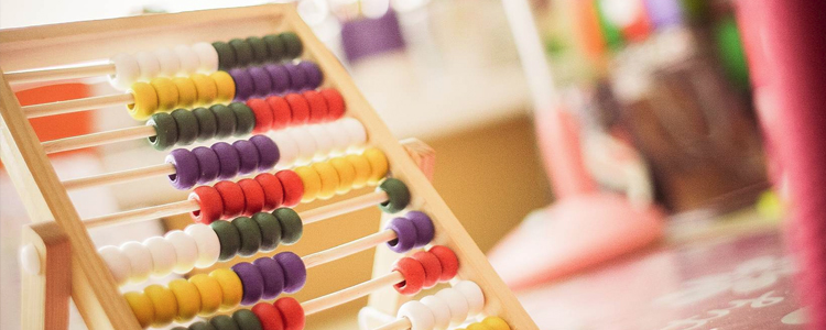 Child's abacus